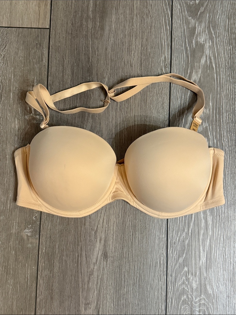 Victoria's Secret Beige Convertible Strapless Bra